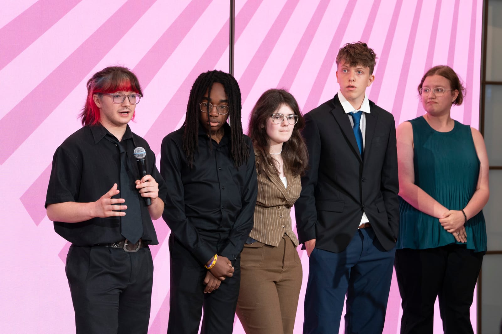 OSTC students on stage at the EPIC National Convening